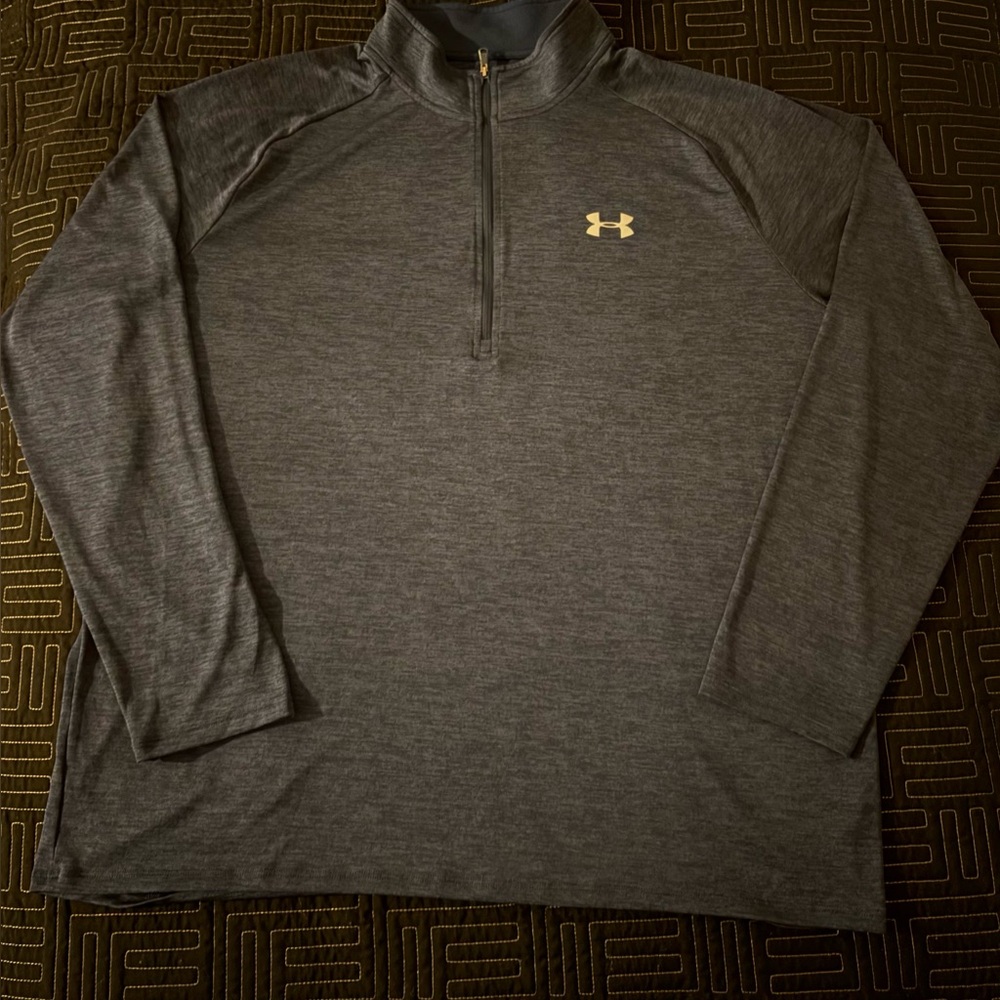 Under Armour Charcoal Quarter-Zip Top